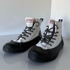 Hunter for Target Dipped Canvas High Top Sneakers Women’s Size 8